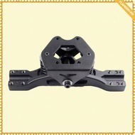 [flameer1] Electric Wheel Bracket Structured Mounting Assembly Black Metal Damping Adapter for Elect