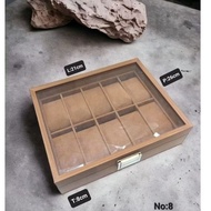 Jewelry Box/Luxury Watch Box/Storage Accessories 10 Slots and 12 Slots
