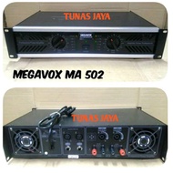 POWER AMPLI MEGAVOX MA502 POWER MEGAVOX MA 502