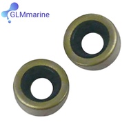 2 Pcs Oil Seal for Evinrude Johnson 5.5 To 10 HP 0 303345 and Mercury Mariner 3.9 To 9.8 HP 26-30900