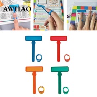 [AWHAO] Finger Focus Highlighter Dyslexia Tool Colored Reading Overlay Guided Reading
