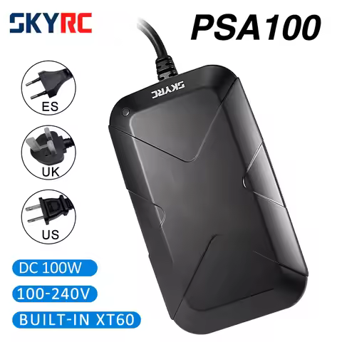 SKYRC PSA100 Power Adapter DC 100W 50/60Hz 100-240V XT60 Plug 20V/5A Power Adapter Compatible with B