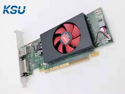 High Quality Graphic video card for AMD R5 240 1G DVi DP port GDDR3 PCIe 8X 64bit 4K Full Half brack