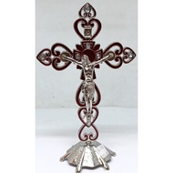 18 CM CARVED SITTING CROSS