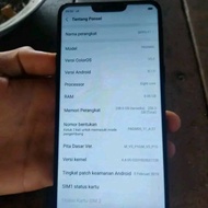 hp oppo f7 second 8/256gb