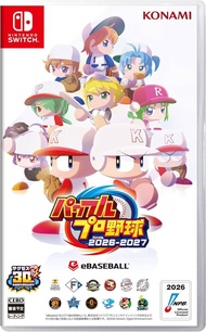 (全新) Switch e-Baseball 實況野球 2026-2027 實況棒球 26-27 實況野球 (日版, 日文)