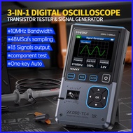 FNIRSI DSO-TC4 Upgrade 3 in 1 Digital Oscilloscope 10MHz 48Ms/s Transistor Tester Electronics Compon
