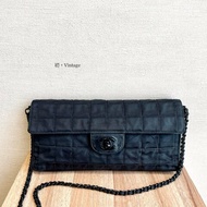 Chanel so black 冰格包/ Travel line 系列/ 腋下包