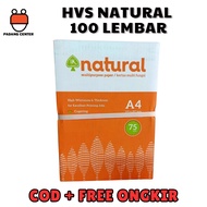 A4 HVS Paper 75 GSMnatural (100 SHEETS), (50 SHEETS), (20 SHEETS), (10 SHEETS)