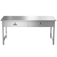 304 stainless steel table/ stainless steel workbench with drawers  Kitchen Commercial Work Table / M