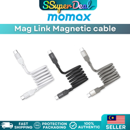 Momax Mag Link USB-C to USB-C 100W USB2.0 Magnetic cable 1Meter/2Meter
