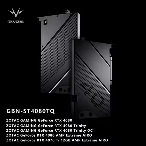 Bykski GPU Block For ZOTAC GAMING GeForce RTX 4080 Trinity OC / AMP Extreme AIRO , PC Video Card Coo