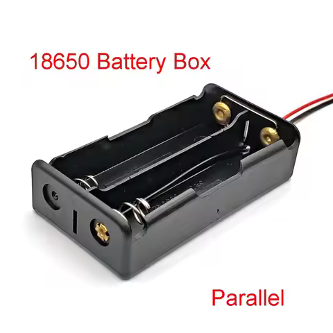 18650 Power Bank Cases 2 18650 Battery Holder Storage Box Case 18650 Parallel Battery Box