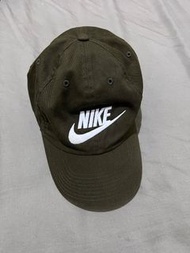 Nike 老帽 棒球帽 軍綠