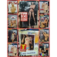 Vintage Local Men's Magazines Inserts/Calendar {FHM) 11/25c