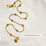 916 Gold Plated Fashion Anklet Gelang Kaki