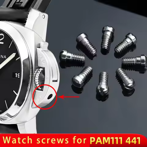 Watch Accessories Screws for Panerai PAM441 Watch Bridge Guard Screws Watch Accessories Watch Handle