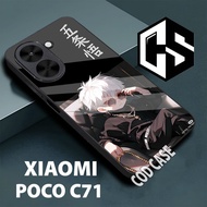 Glossy Softcase poco C71 4G /case poco c71 /casing poco c71 /glitter