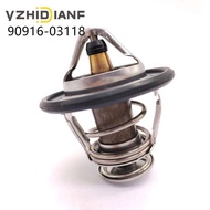 1pc 90916-03118 Engine Coolant Thermostat For Toyota HILUX 2015-2021 1KD 2KD 1KZ Diesel 4Runner Land