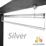 B & XL 2 Layer Single Track Lifting Clothes Hanger/Ampian Baju Siling/SR500 👉READY STOCK👈