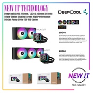 DeepCool LD240 & LP240 240mm / LD360 & LP360 360mm AIO With Triple-Status Display Screen HighPerform