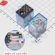 HH53P MY3NJ Intermediate Relay, Glass Relay 220VAC 5A 3PDT 11 Pins Electronic 886