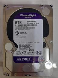 報帳用 故障硬碟 WD 紫標 6TB 桌上型 SATA3 硬碟