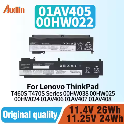 01AV405 00HW022 Laptop Battery for Lenovo ThinkPad T460S T470S Series 01AV406 SB10J79003 00HW038 00H