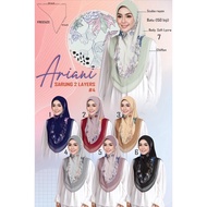 Tudung Sarung ARIANI Vietnamm ( 2 Layer )