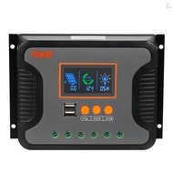 80A Solar Power Controller PWM Battery Charging Controller 12V-48V Lithium Battery Solar Charge Cont