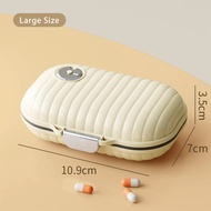 Vision Portable Travel Pill Organizer Weekly Travel Pill Box Mini Pill Holder for Pocket Pharmacy Me