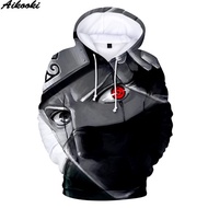 Aikooki Hot Anime Naruto Hoodies Men Women Winter pullovers 3D Hooded Oversized Sweatshirts Naruto 3