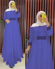 Salsa Maxy Dress l Gamis Murah l Jumbo l Gamis Kondangan l Ceruty Babydoll l Gamis Umroh