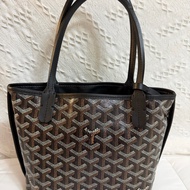 Goyard anjou mini tote 黑色