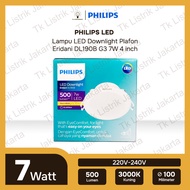 Philips Eridani DL190B G3 7W LED6 D100 4 inch Inbow Ceiling Downlight