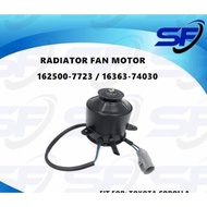 TOYOTA COROLLA AE92 AE101 AE110 AE111 RADIATOR FAN MOTOR 162500-7723 16363-74030