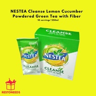NESTEA Cleanse Lemon Cucumber  Powdered Green Tea with Fiber  10 servings*250ml