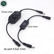 YGS 12V 24V LED strip touch switch dimmer brightness control adjustment power controller monochrome 
