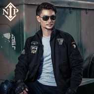 Nip Men US 101 Airborne Division Military Uniform Tactical Fall Winter Coat Military Fans Tough Guy 