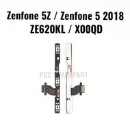 TOMBOL Flexibel flexible On off volume Asus Zenfone 5 2018 ZE620KL X00QD flexible flexible Button Power On Of Volum Original