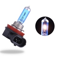 【HE NEW】2Pcs Set Car Headlight H11 6000K Xenon Gas Halogen Light White Lamp Bulbs 100W