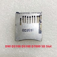 Original Used SD Memory Card Slot Holder For Nikon D90 D3100 D5000 D5100 D7000 SLR Digital Camera Re