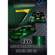 B86* - SATRIA NEO R3 / LOTUS RACING GREEN ( 2K PAINT WITH HIGH TEMPERATURE )