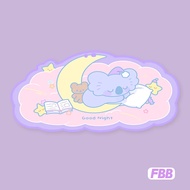 Hot FBB Original Keycap Goodnight PBT Sublimation Cute Custom Mechanical Keyboard Pink Dreamy Person