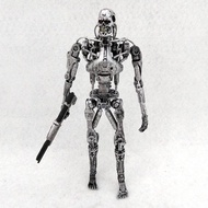K2S0 Figure Terminator Rangka Mekanikal Berkotak T1000 T800 Model NECA Pahlawan Masa Depan