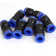 (10 pieces) I-shaped straight connection - air hose 4-6-8-10-12 + 888,698,222