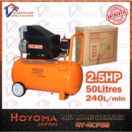 Hoyoma Air Compressor 2.5HP 50 Litres HT-ACP50 Original Authentic