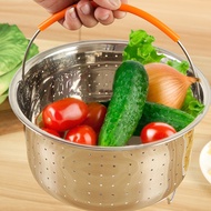 Steaming Basket Stainless Steel Kitchen Tool Fruit Vegetable Dish Strainer Net Instant Pot Accessories Food Steamer