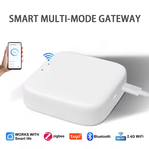 Tuya Zigbee Bluetooth Wireless Gateway Hub Smart Home Accessories Smart Life APP Control Supports Al