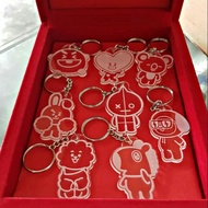 Shocking sale🔥HOT ITEM 💥BTS group keychain|Korean keychain
